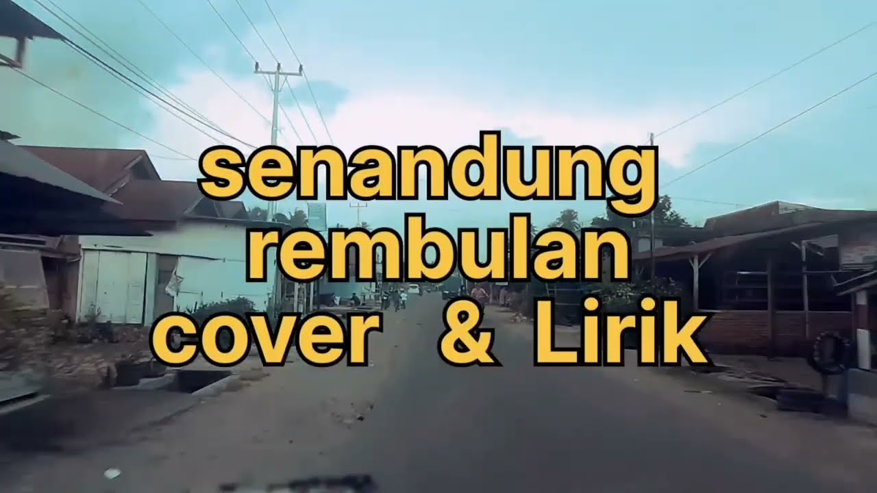 SENANDUNG REMBULAN  - IMAM . S  ARIPIN | Cover + Lirik | ALISA