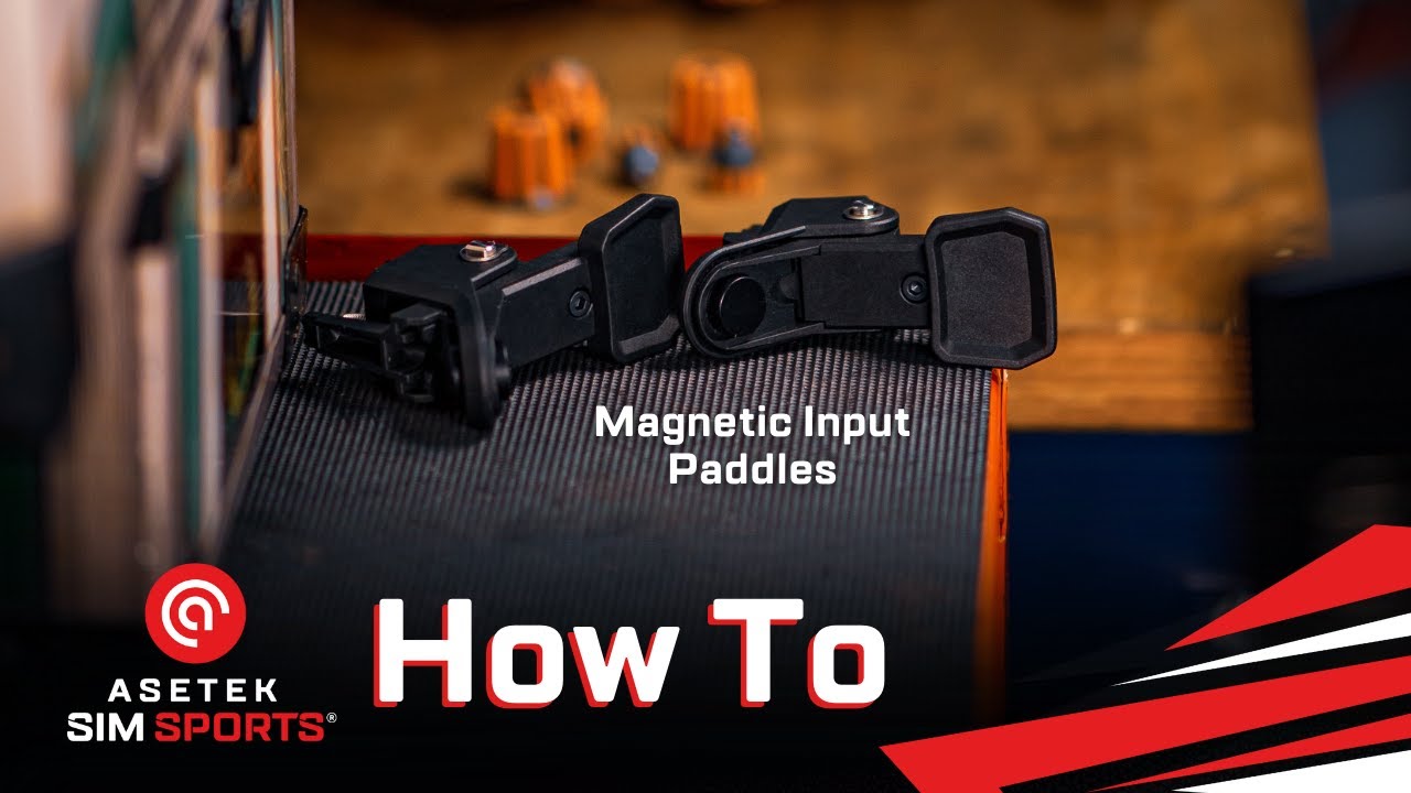 How To: Magnetic Input Paddles for the Forte&reg; Wheel | Asetek SimSports&reg;