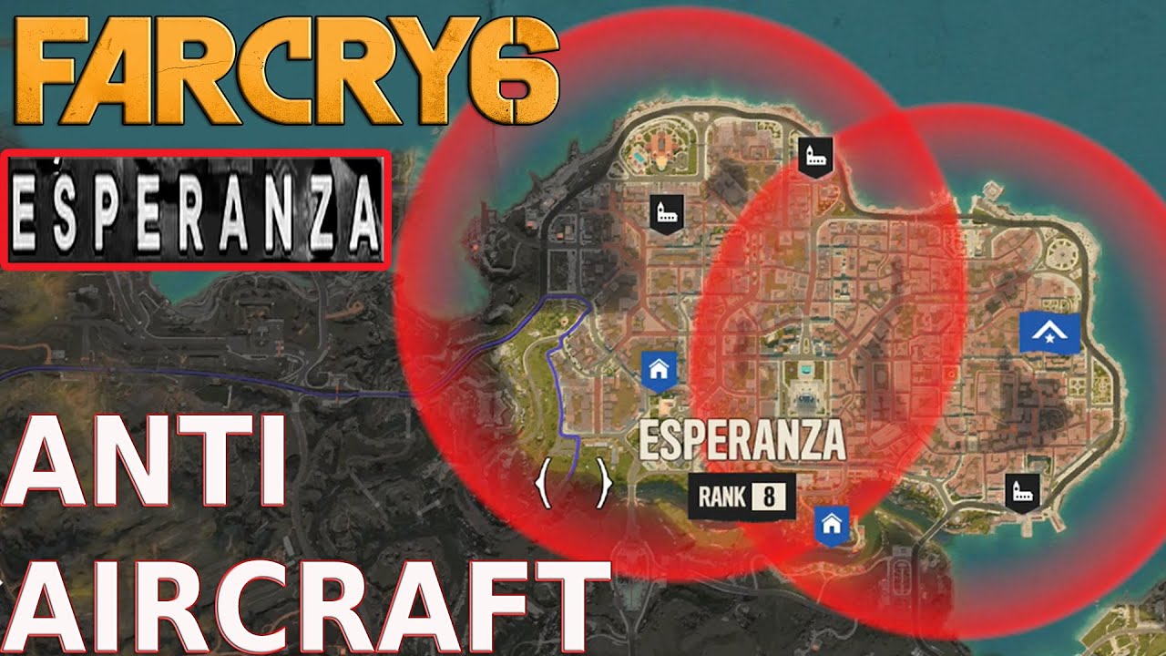 Far Cry 6 Esperanza anti aircraft location