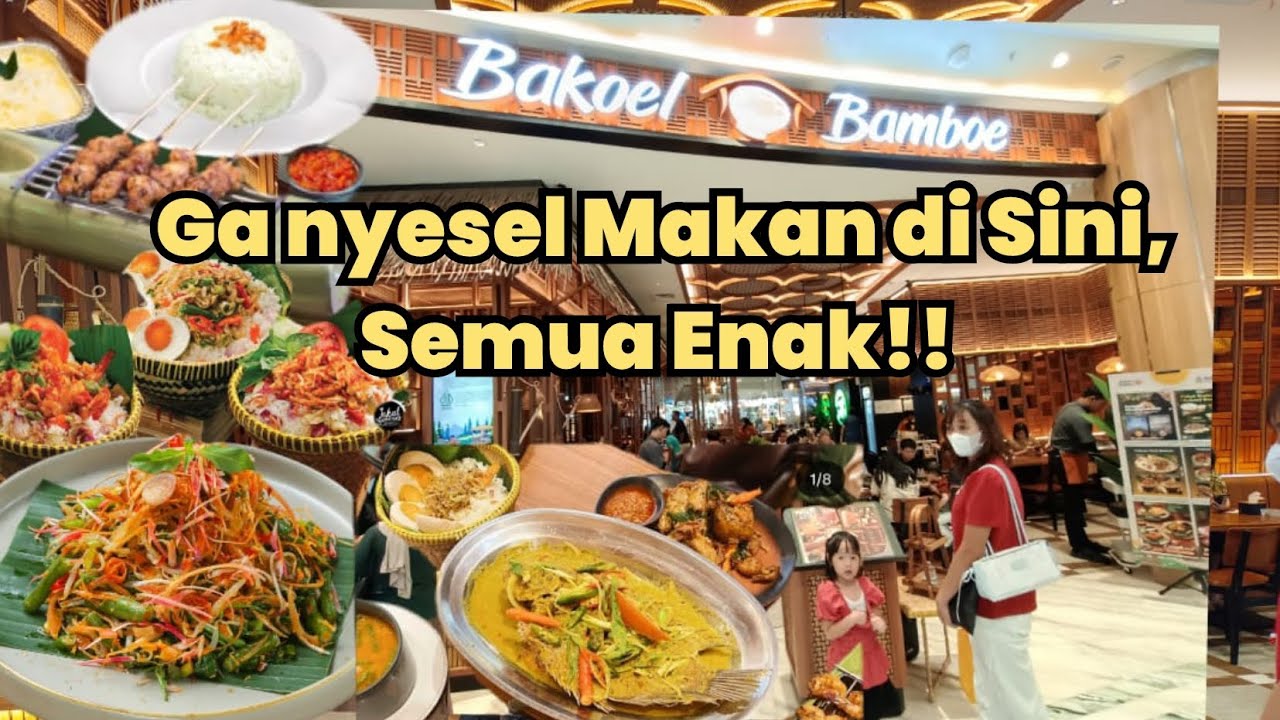 Kuliner di Bakoel Bamboe Queen City Mall Semarang Enak Banget #kuliner 