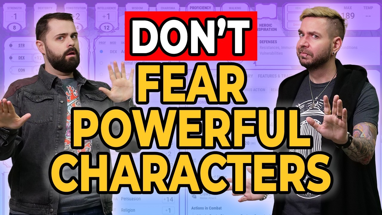 How To DM For Power Gamers in D&D
