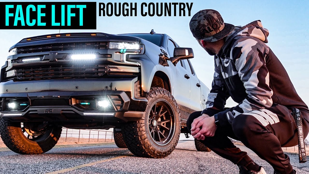 Silverado Face Lift - Rough Country Front Facia Kit 🔥