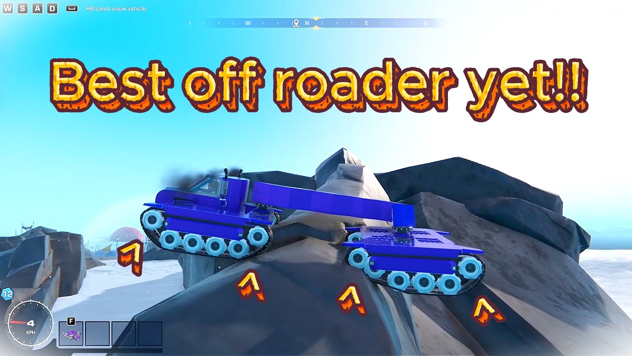 I finally build a good hill climb vehicle !!