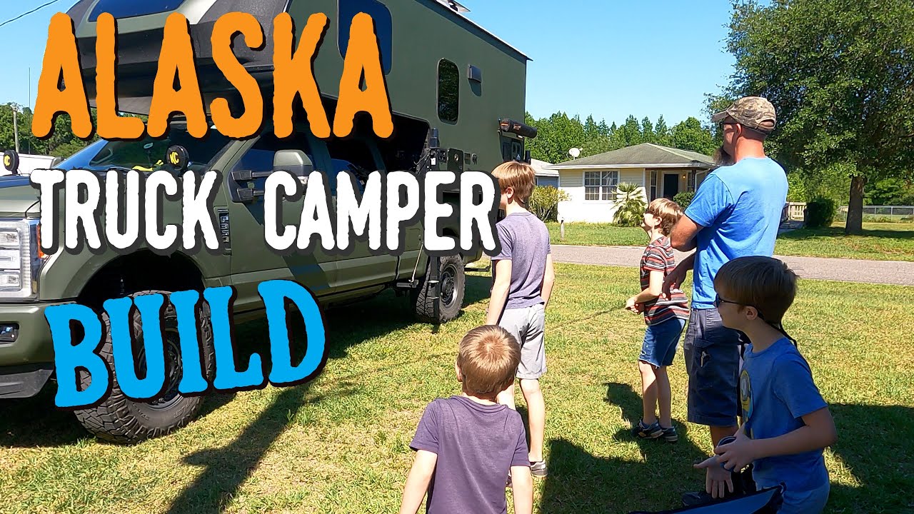Insane Alaska Truck Camper Off-grid Build Upgrade