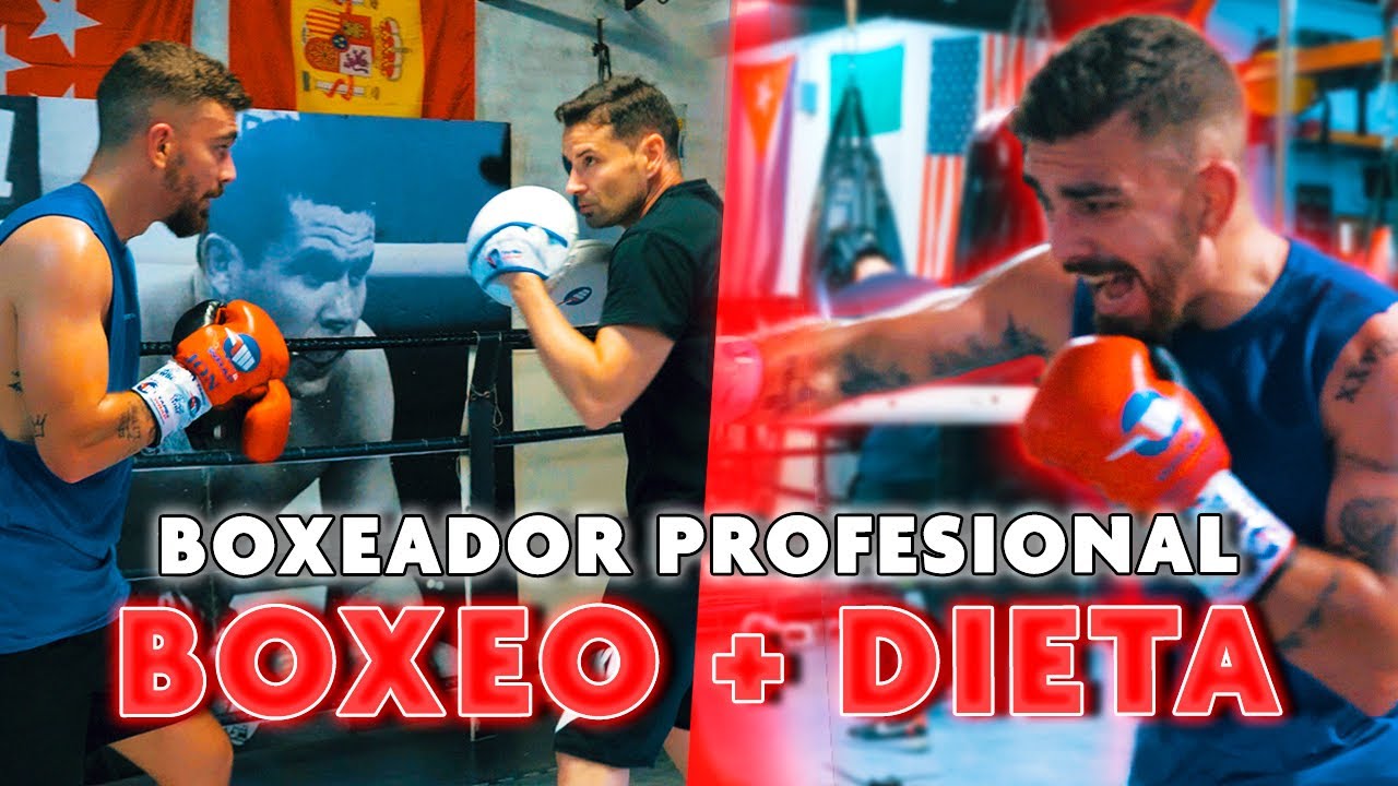 🍔 ¡MI DIETA de COMPETICIÓN con mi NUTRICIONISTA! 💪🏻 [Boxeador Profesional]