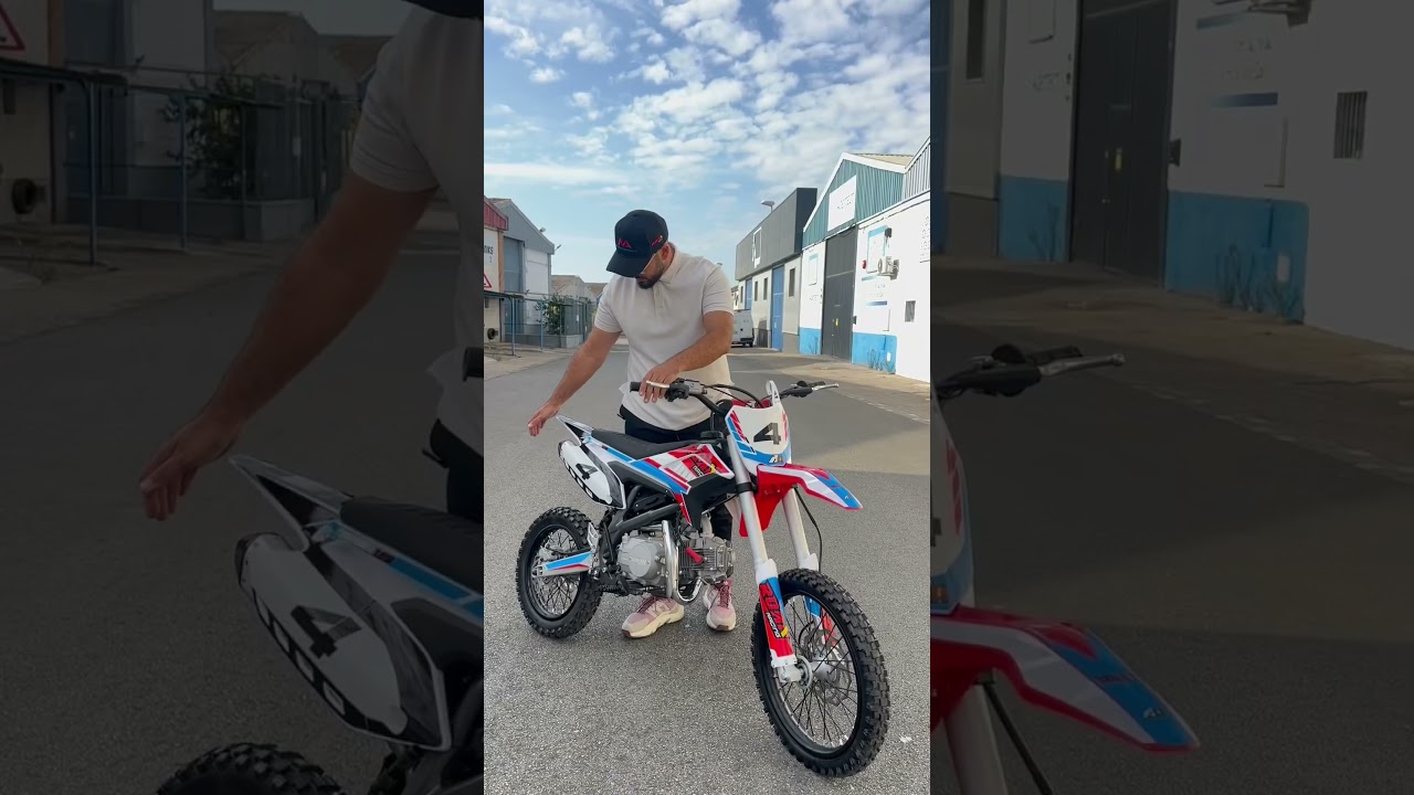 Pit bike 125 ROAN Thunder👉🏾Motosapollo.com #pitbike #125cc #roan #motosapollo #dirtbike #minimoto