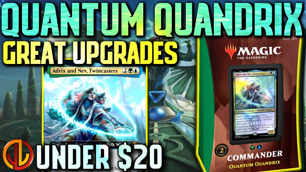 Обновление Quantum Quandrix | 10 карт на замену до 20 долларов [Колода Commander 2021 Precon] MTG...