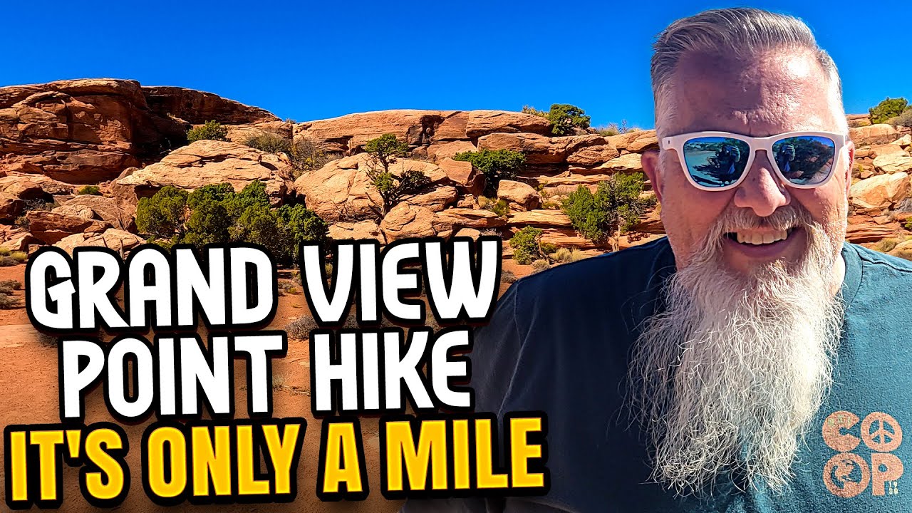 Grand View Point Trial | Canyonlands National Park | Grand View Point Hiking | Phil and The Dash