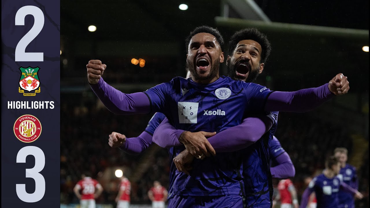 Wrexham 2-3 Stevenage | Sky Bet League One highlights