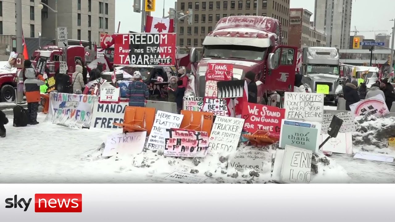 Canada COVID-19 vaccine mandate protests trigger a state of emergency