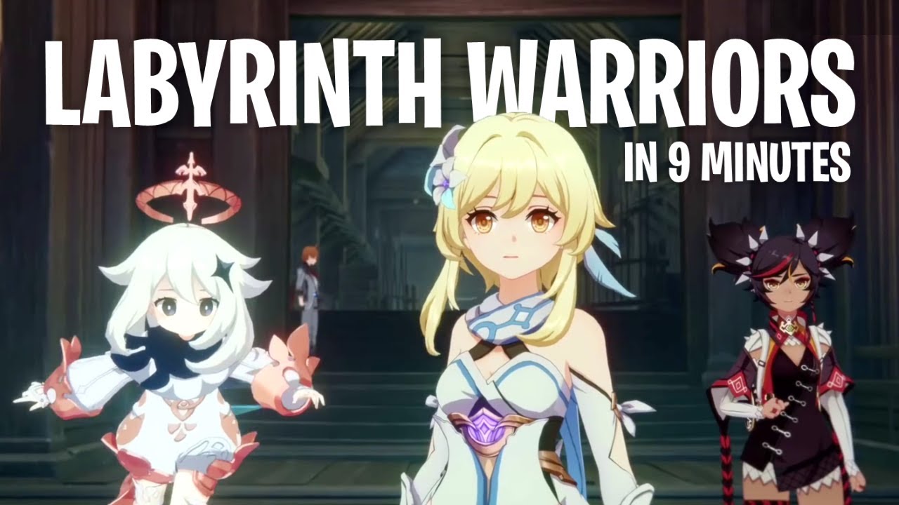 Genshin Impact Labyrinth Warriors (Full Story) All Cutscenes Full Movie