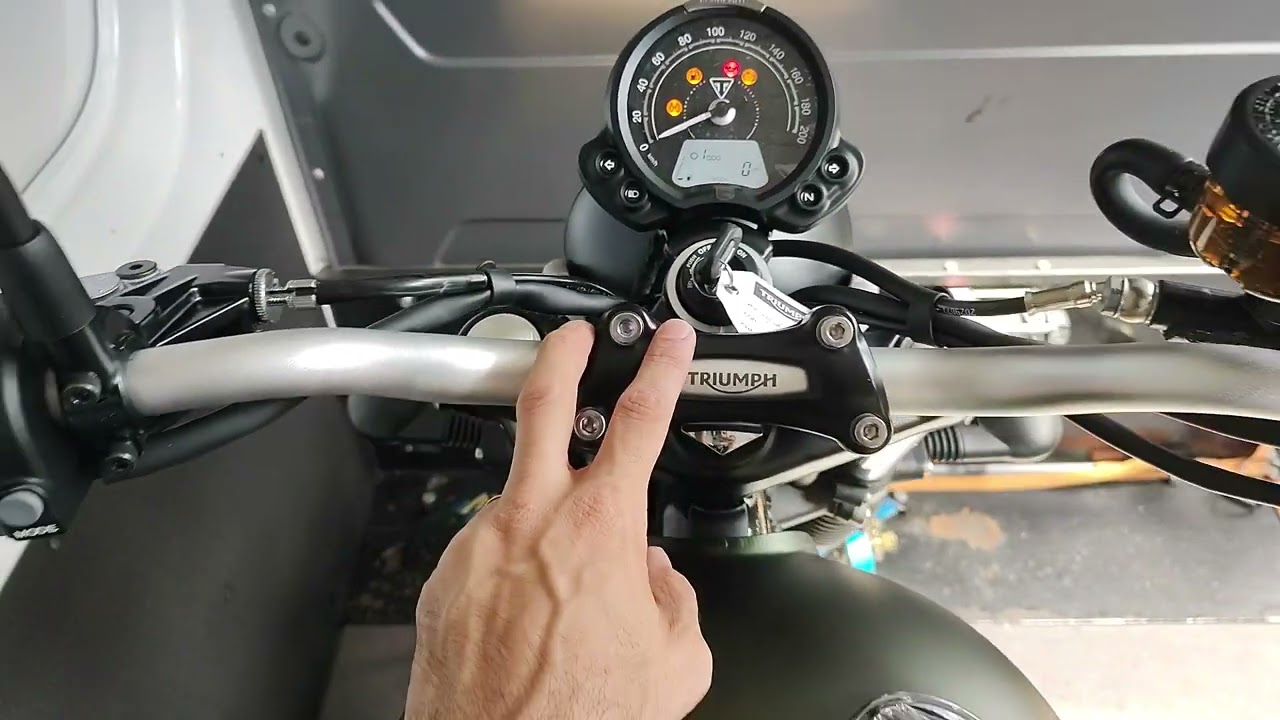 Entrega técnica Scrambler 900 - Triumph North Londrina