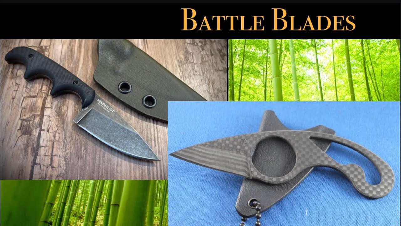 Battle Blades: CRKT Minimalist v.s. Fred Perrin La Griffe Carbon Fiber
