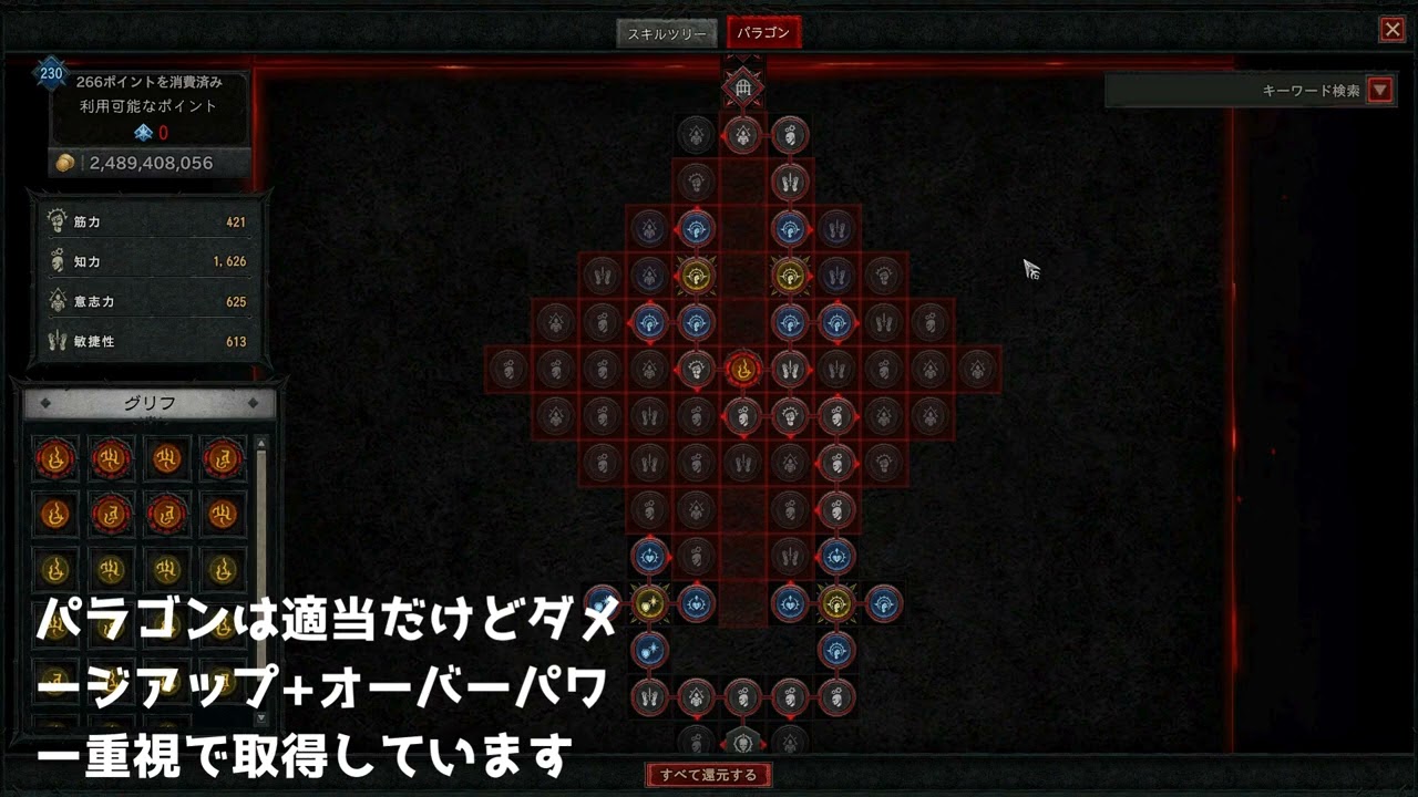 [Diablo4 Season 11]骨槍ネクロマンサービルド装備・スキル・パラゴン・ダメージテスト