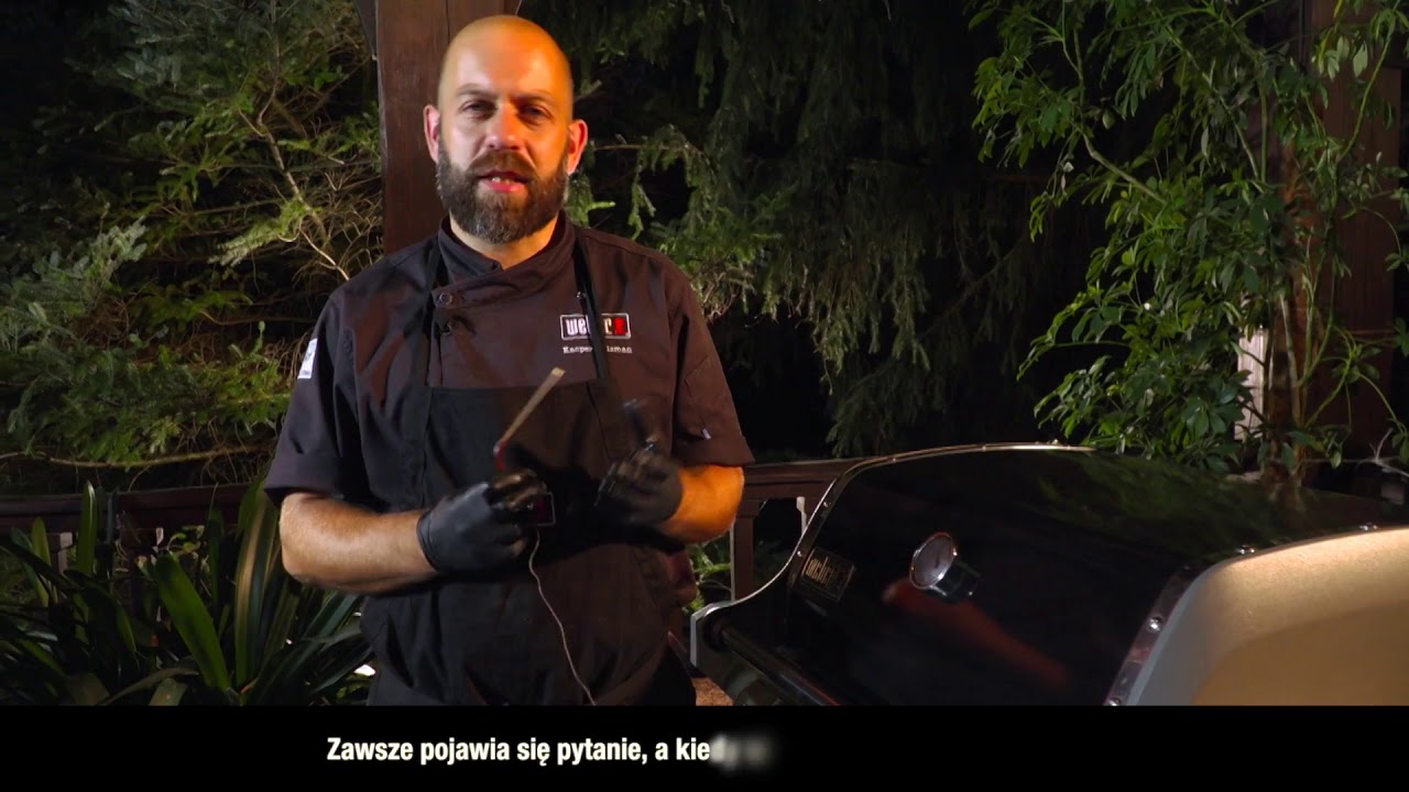 Grillowanie ryby na grillu gazowym Weber Genesis