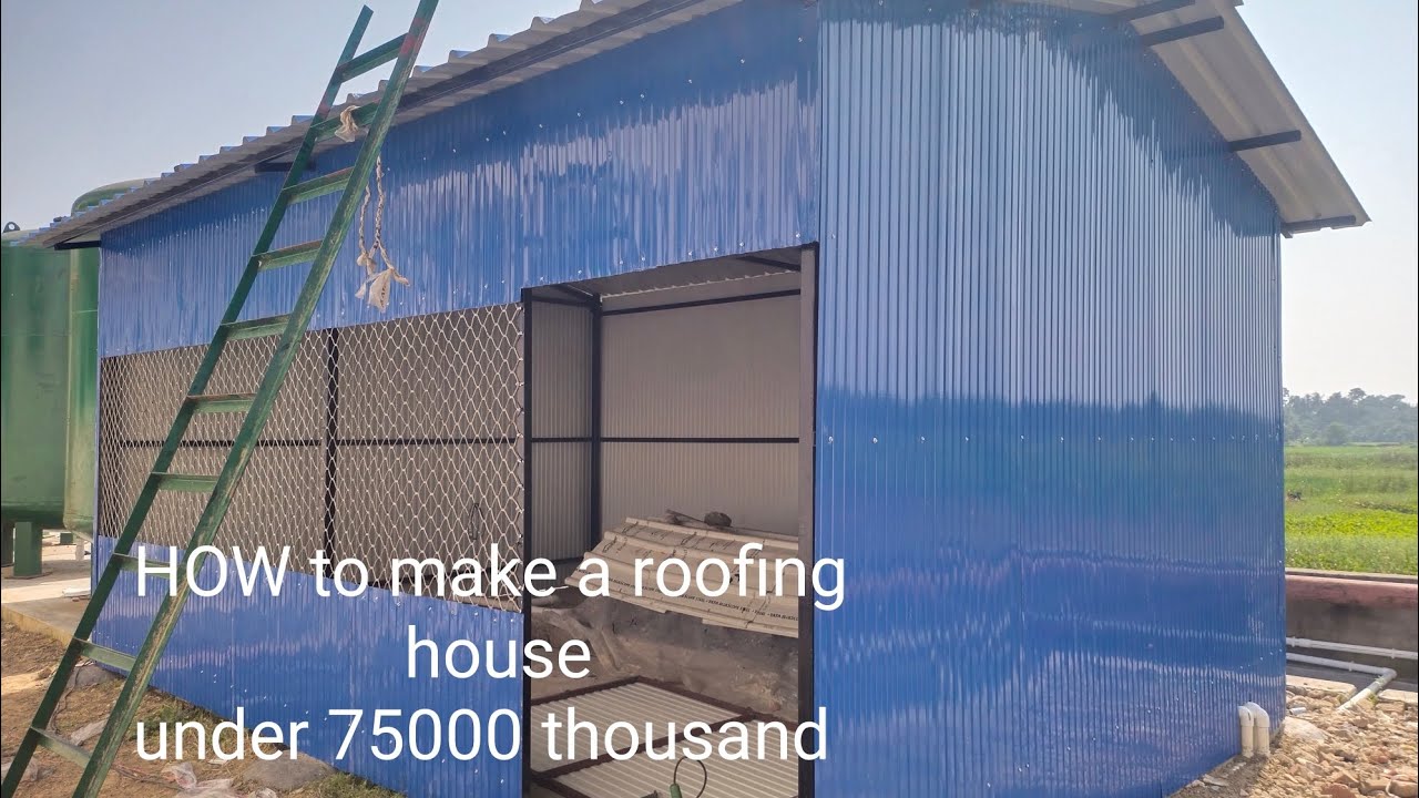 how to install matel roofing 