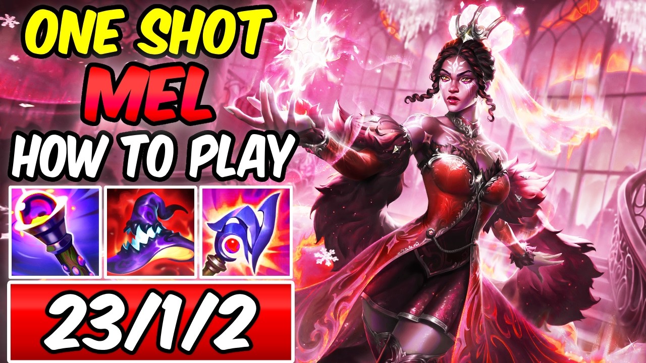 BROKEN ONE-SHOT MEL S+ | HOW TO PLAY MEL & CARRY | Best Build & Runes Season 16 | League of Legends