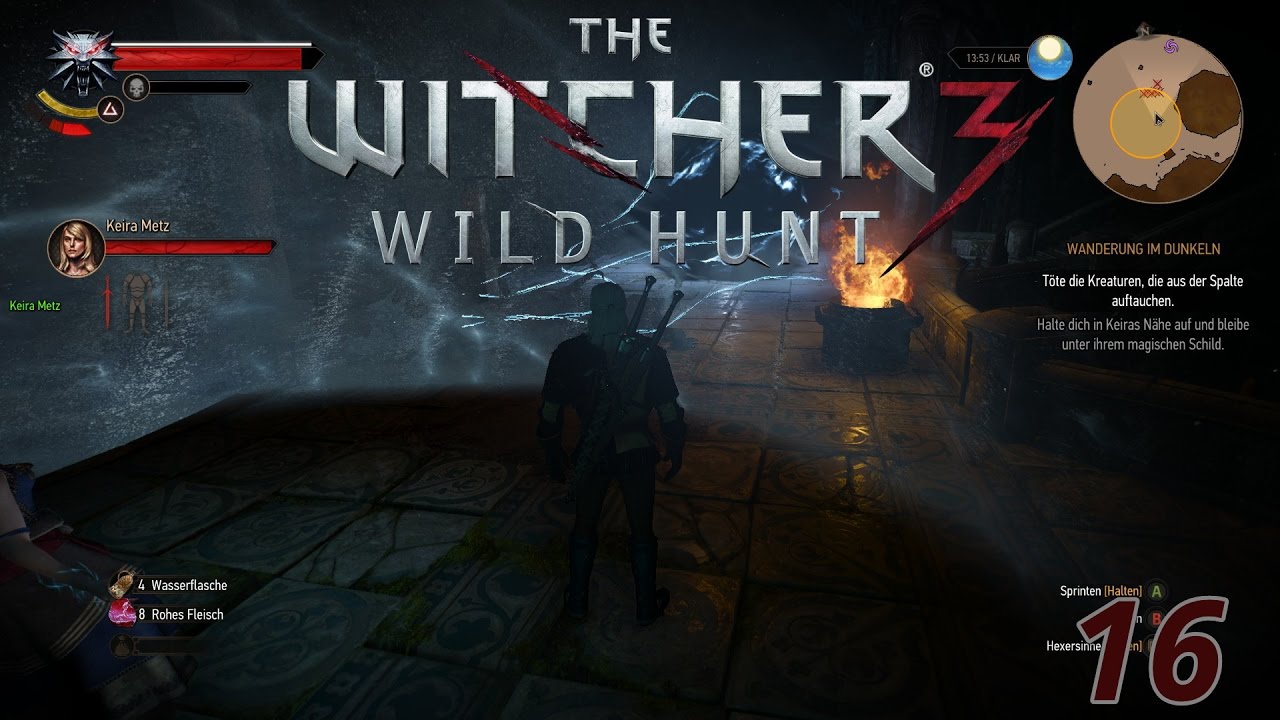 The Witcher 3 | Erster Kampf gegen die Wilde Jagd #16