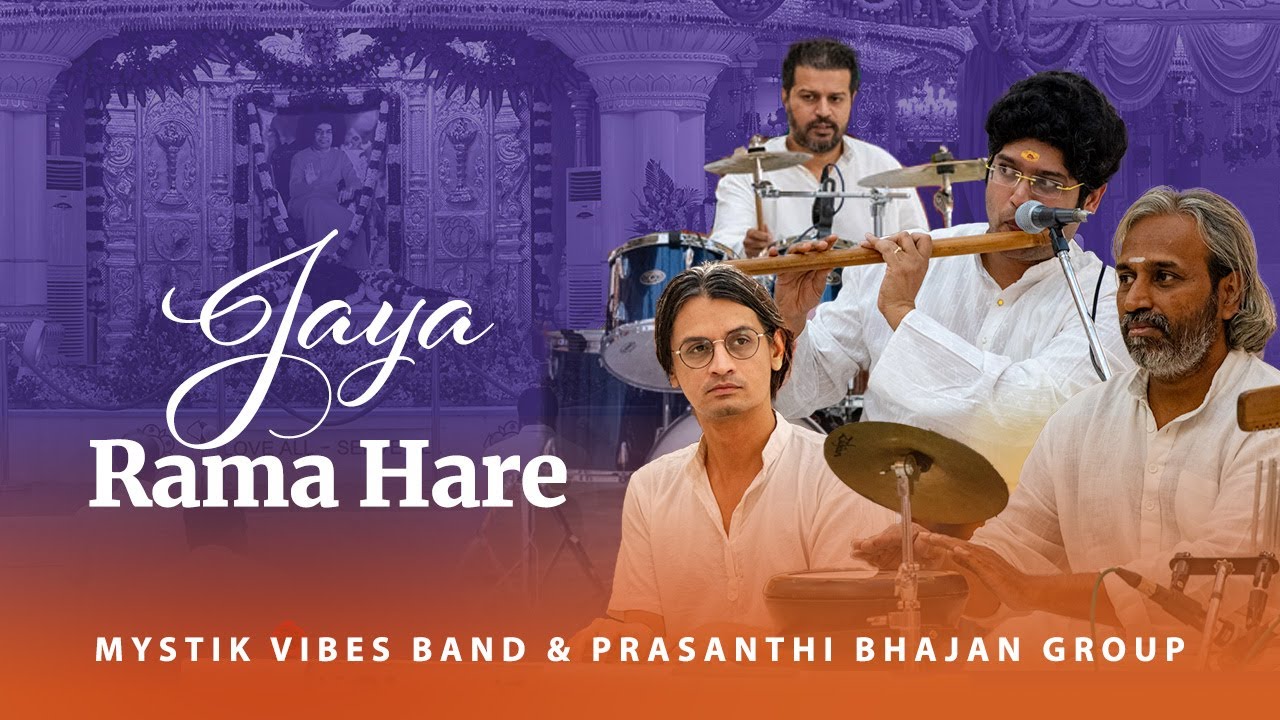 Mystik Vibes Band & Prasanthi Bhajan Group | Jaya Rama Hare (Instrumental Bhajan - Flute)