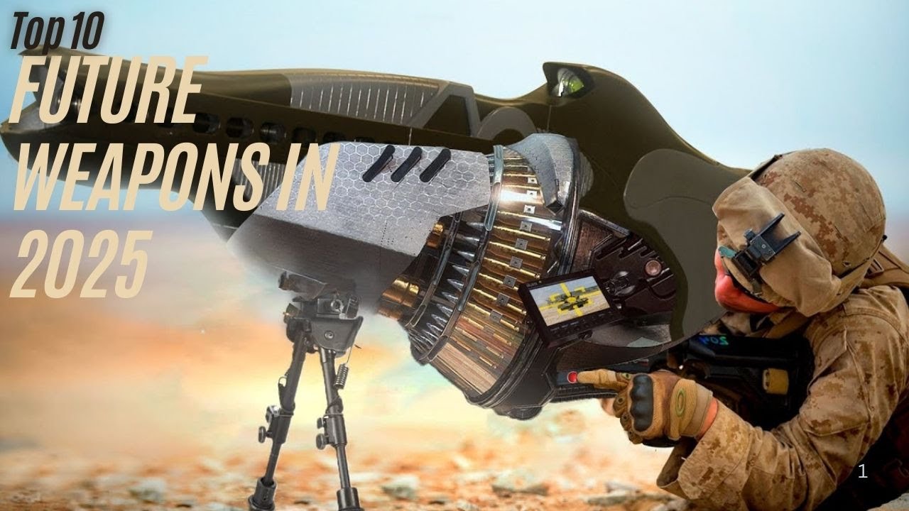 Top 10 Future Weapons in 2025 &ndash; The Next Level of Warfare united states ! Ultimate Top Tens