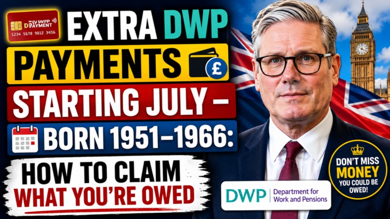 💳 Дополнительные выплаты DWP начинаются в июле &mdash; родились в 1951&ndash;1966 годах? Проверьте, положены ...