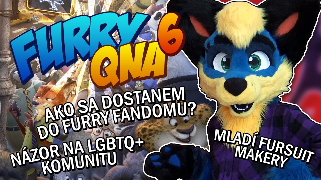 Furry QnA | #6 | Ako sa dostať do Furry Fandomu? CZ/SK
