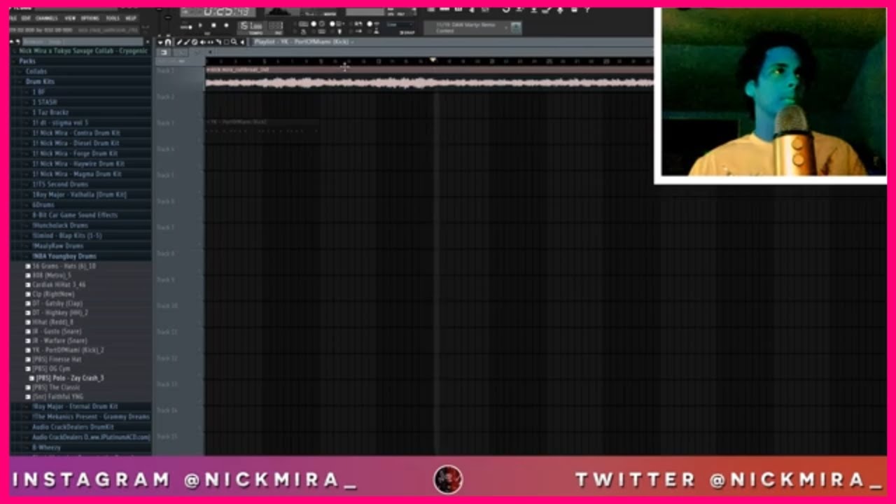 Nick Mira Making “BARBARIAN” by Juice WRLD 🔥