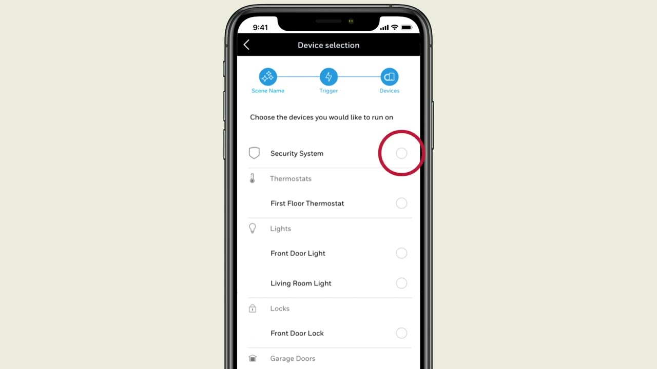 Consumer: How to Create Scenes using Total Connect 2.0 - Resideo
