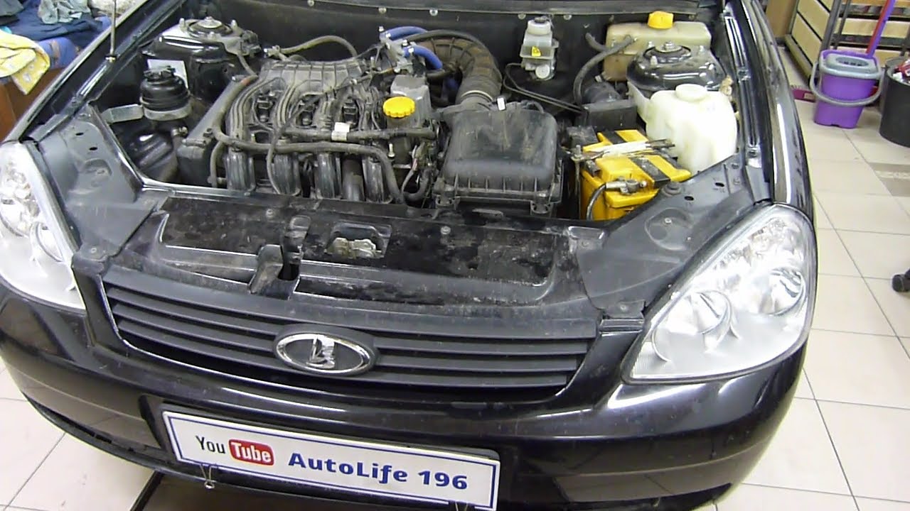 Приора. Протрои при перегазовке.