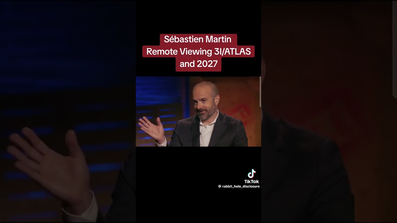 Sebastian Martin Remote Viewer 3i Atlas & 2027