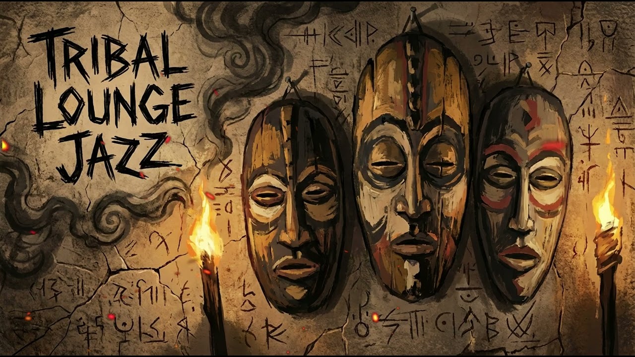 Tribal Lounge Jazz – Hypnotic Grooves for Focus | Midnight Work Session