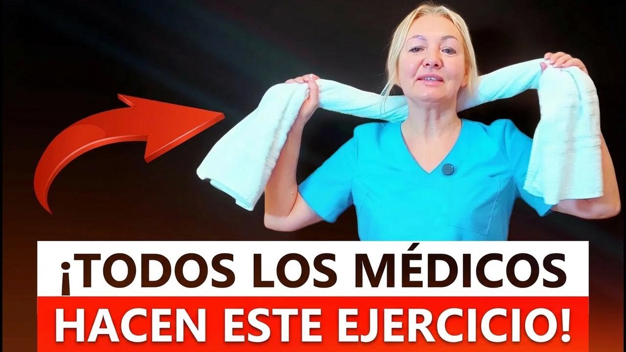 El dolor de cuello se va al instante con este sencillo ejercicio