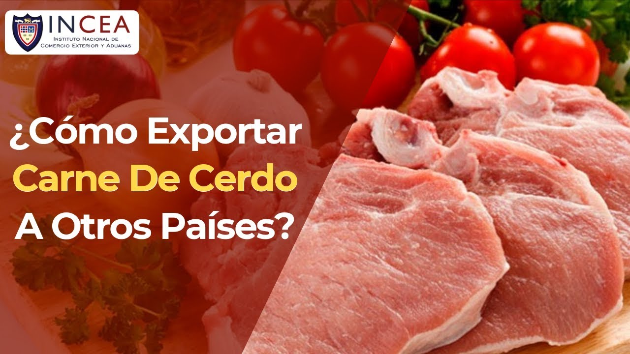¿Cómo Exportar Carne De Cerdo A Otros Países?