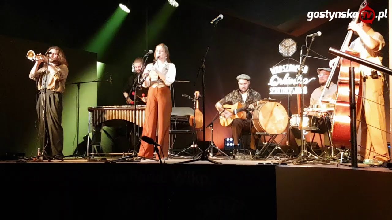 Koncert Warszawskiej Orkiestry Sentymentalnej w Borku Wlkp.