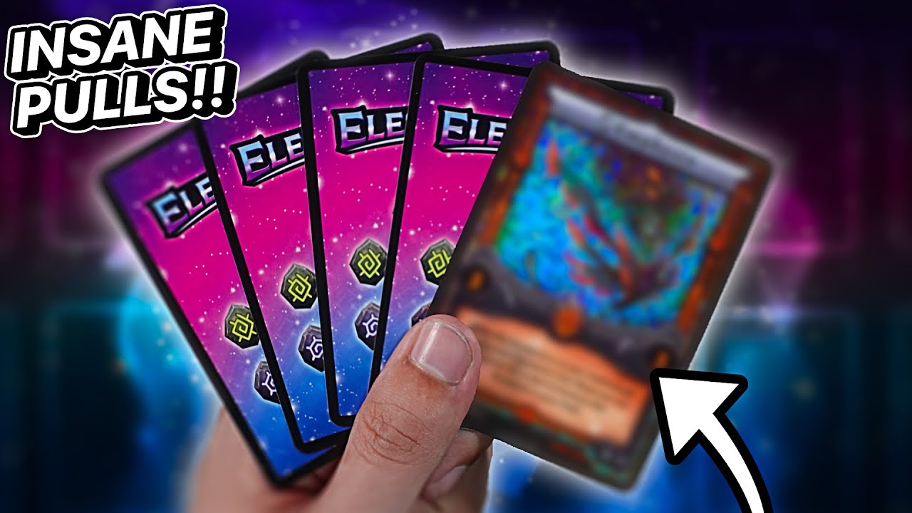 Opening The *NEW* Elestrals Card Game!!