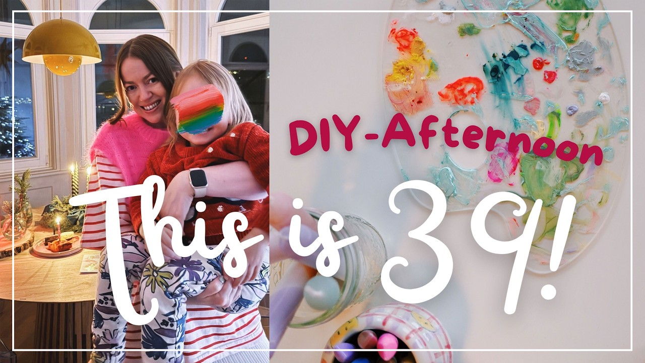 DIY Crafternoon, mein Geburtstag & Mistelzweig-Drama mit Phil | #VLOGMAS
