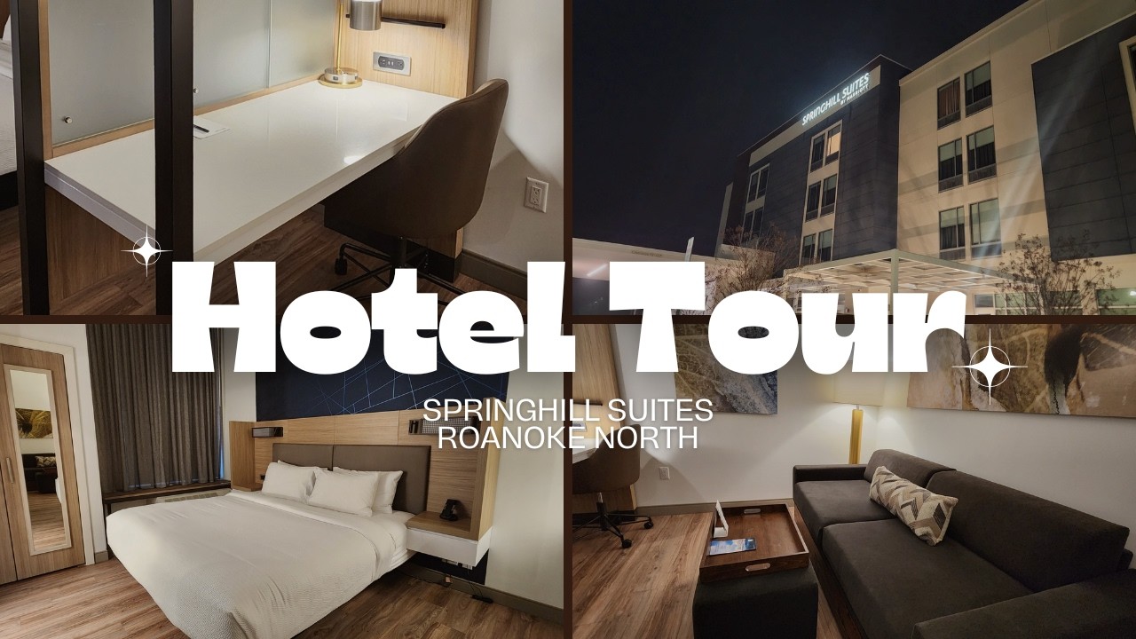 SpringHill Suites by Marriott Roanoke North Hotel Tour