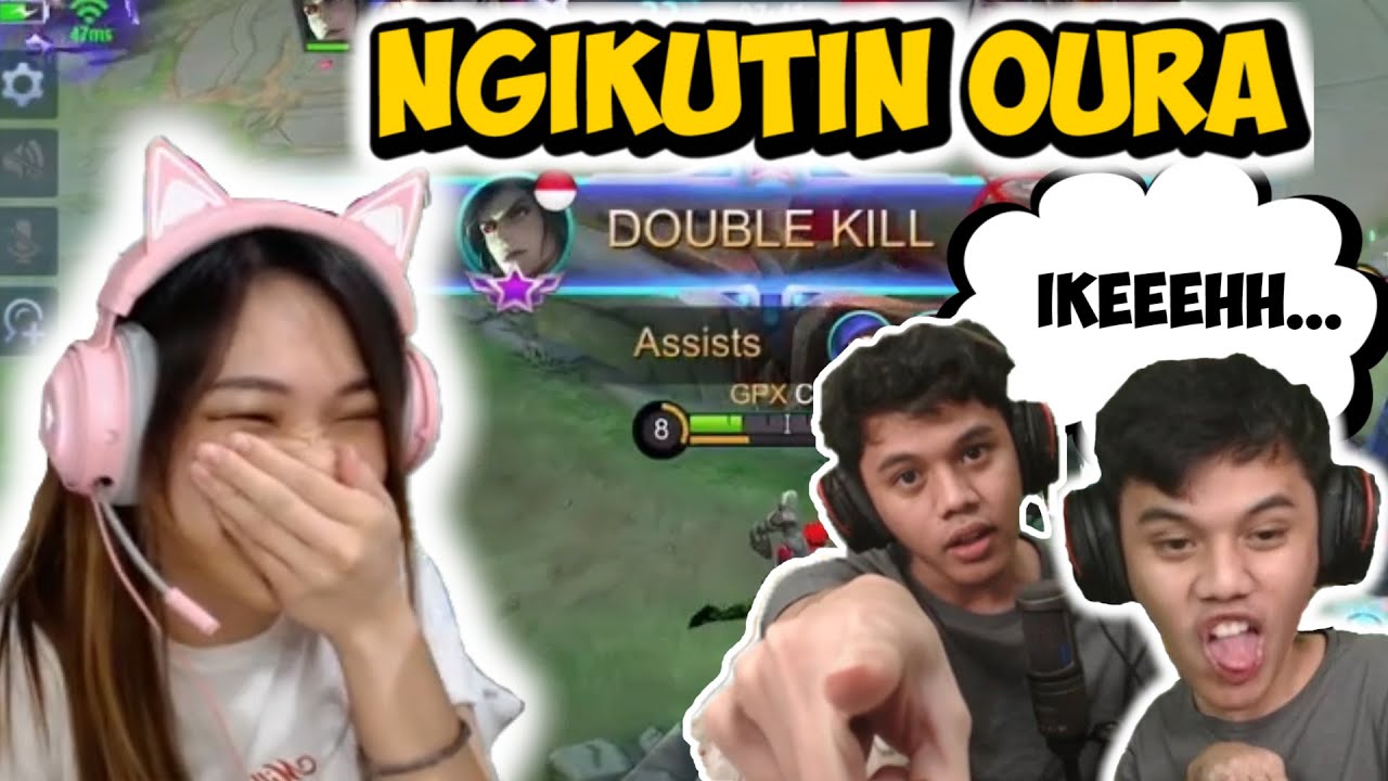 IKUTIN BACOTAN OURA, MALAH DIKERJAIN. GAK ADA AKHLAK!!!