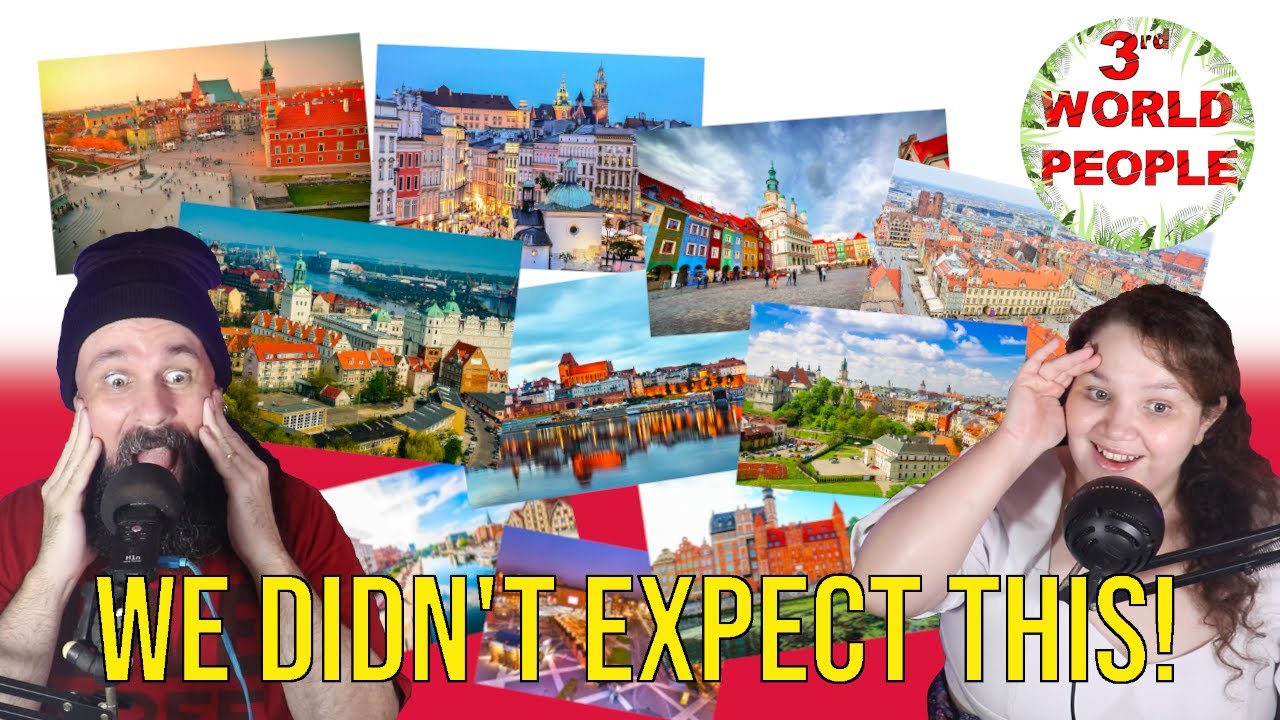 3rd WORLD PEOPLE DISCOVER 10 BEST CITIES IN POLAND | POLAND REACTION