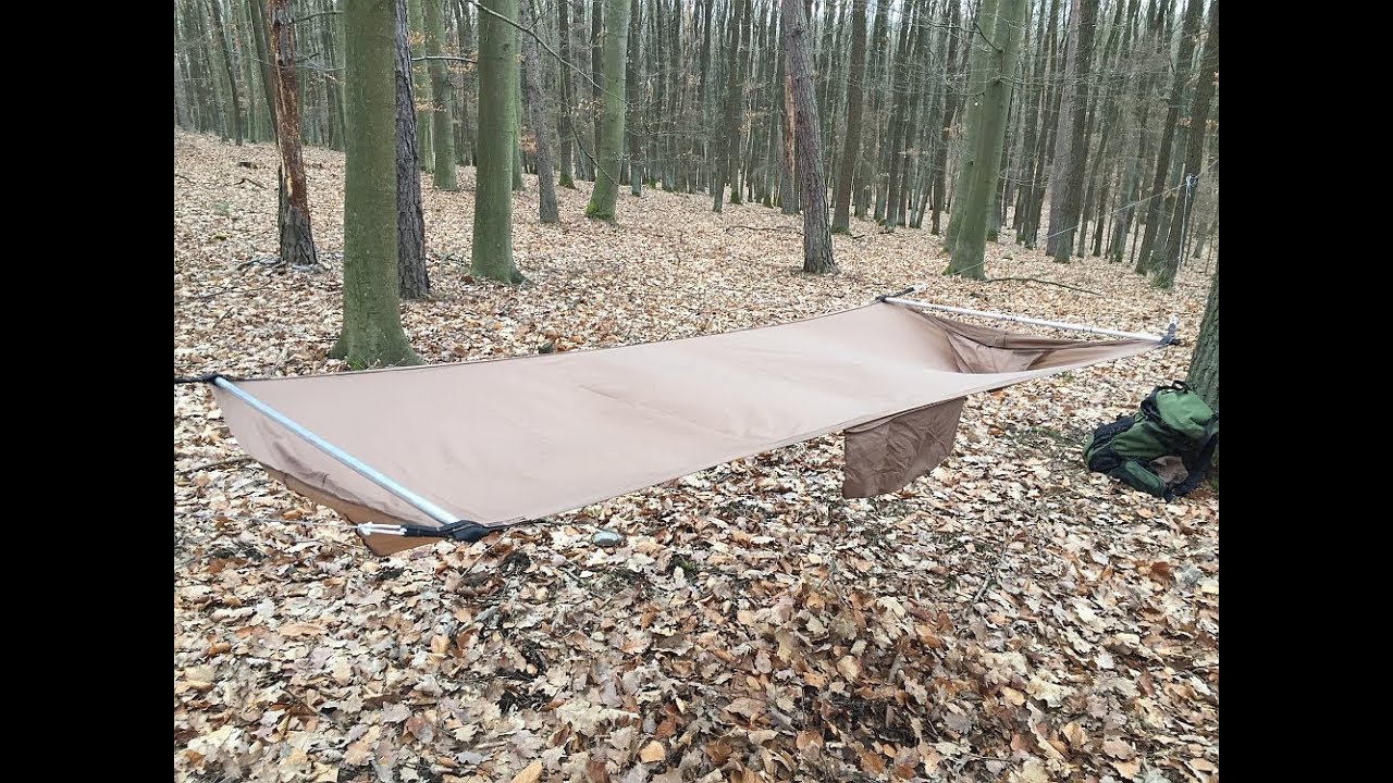 Making a simple bridge hammock
