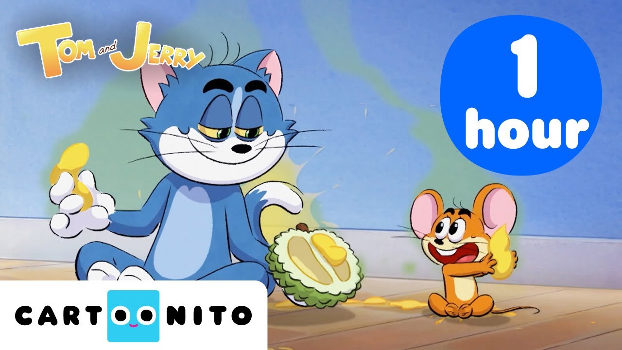 VERY Smelly Fruit | Tom & Jerry for Little Children 1 hour MARATHON Special| Cartoonito