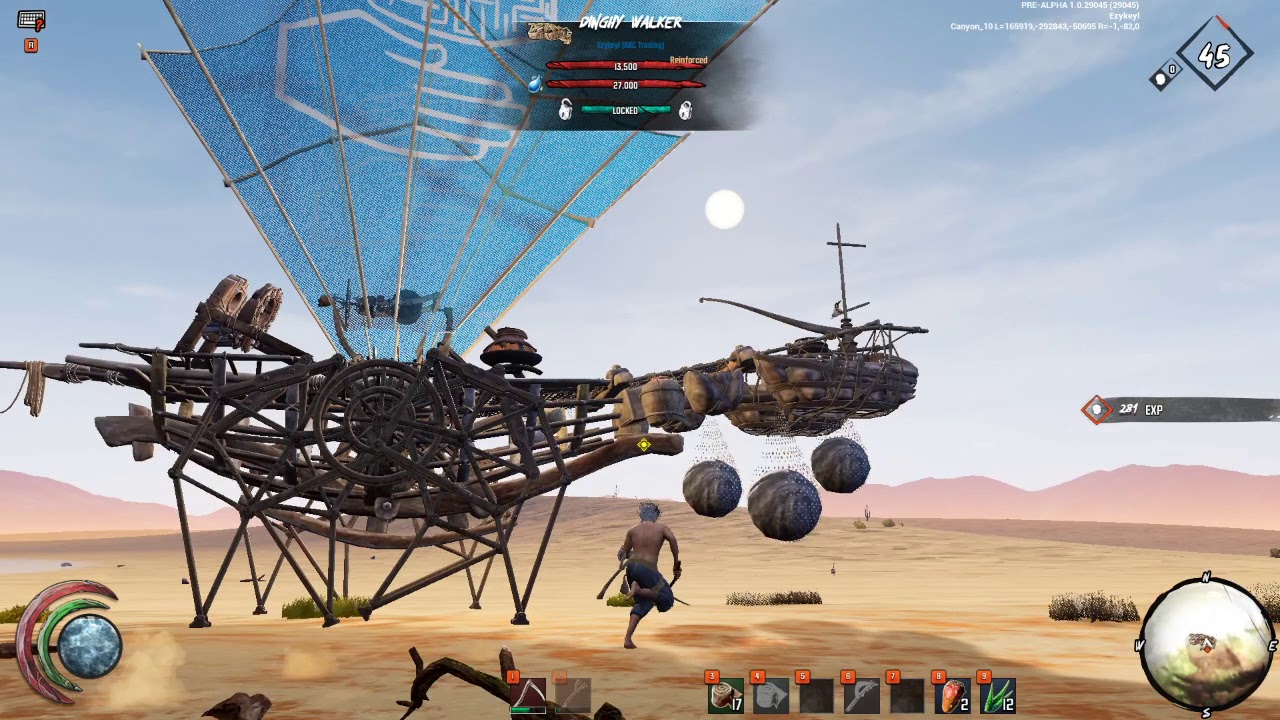 Last Oasis [Ro] upgrade Dinghy Walker full L1 si small wings