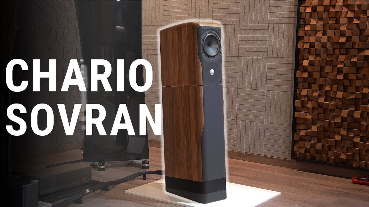 Chario Academy Sovran - Đôi loa High-End, 2 thùng loa, 3 đường tiếng, 4 driver, Made In Italy