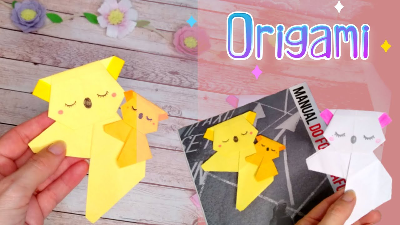 Origami COALA - Como fazer coisas de papel