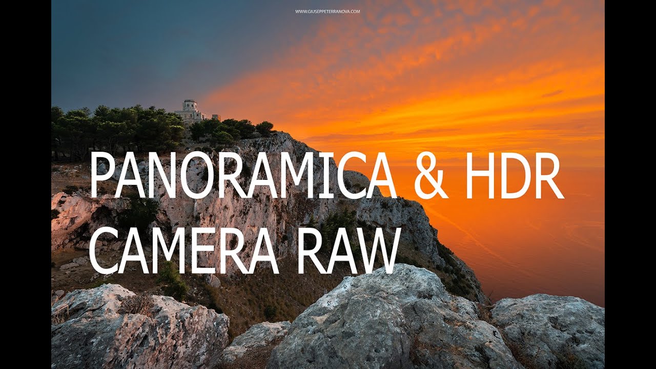 Panoramica e HDR  unione in Camera Raw
