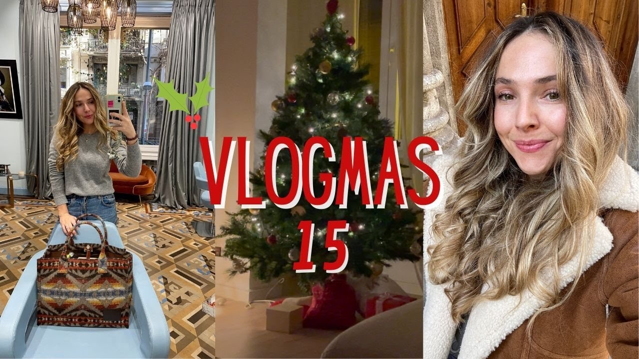 VLOGMAS 15 - Dia BEAUTY, voy a la pelu, lifting de pestañas y vuelta a CASA | Julia March