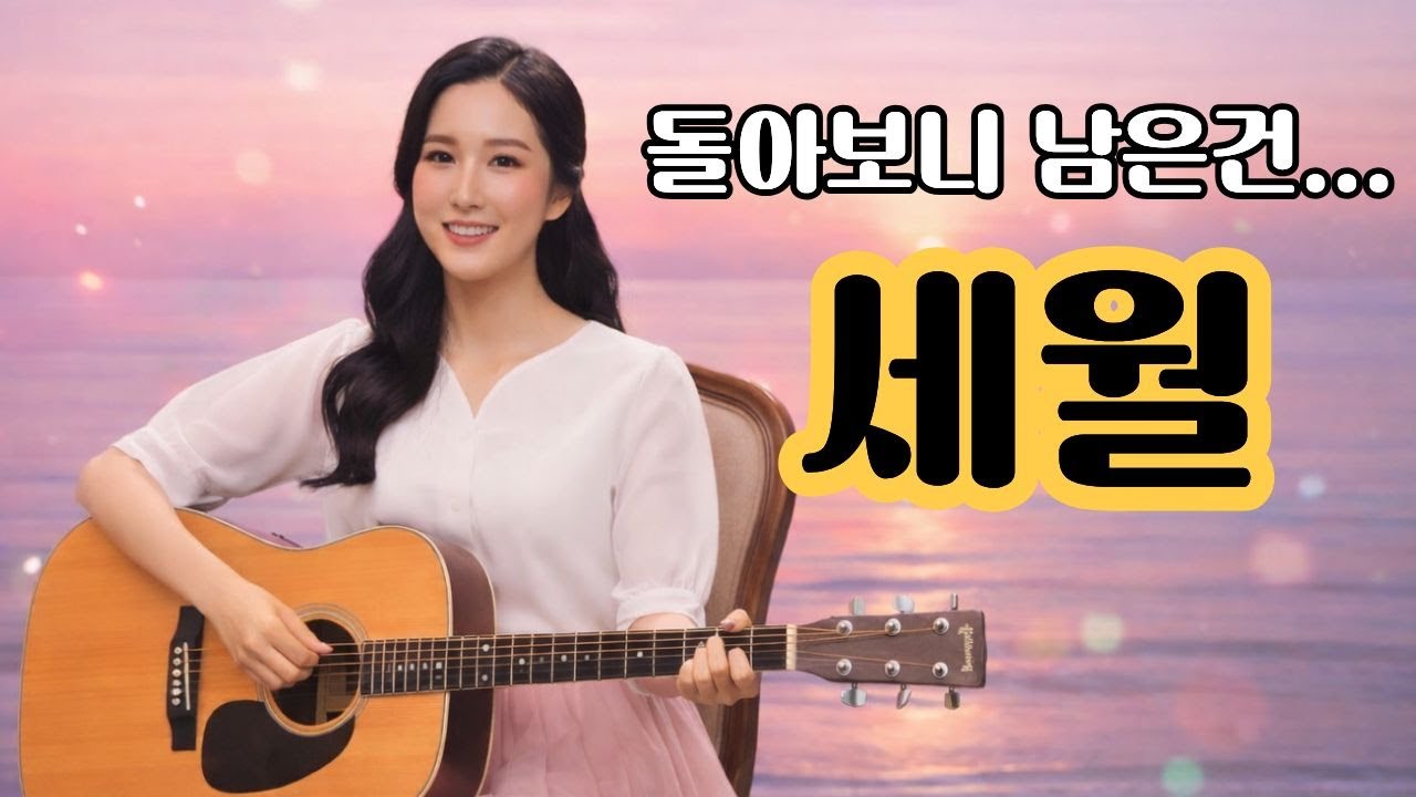 🎤세월...돌아보니 남은건...ㅣ눈물나는 최신 감성 트로트 ㅣ트로트 발라드 ㅣ나를 위로하는 위로의 노래