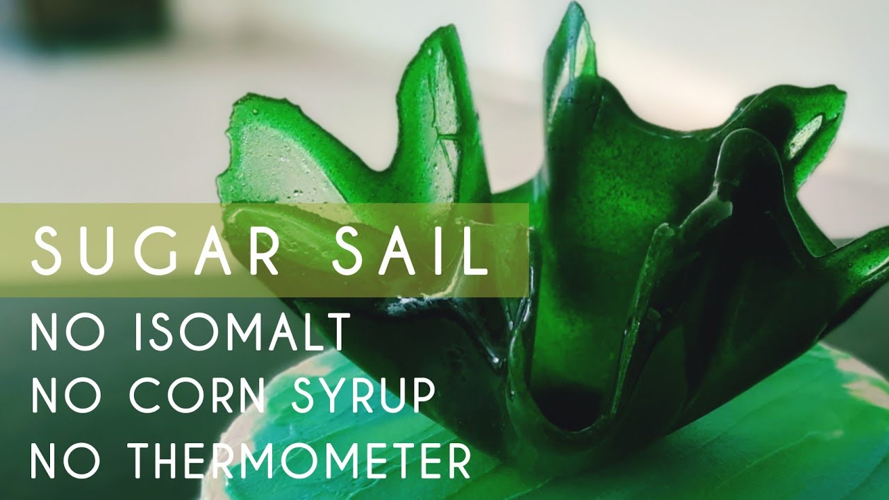 SUGAR SAIL // CAKE TOPPER FOR BEGINNERS // Sweetest Banana