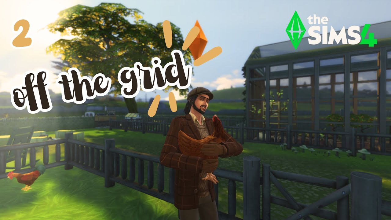 HELP! Off-the-grid farm life is HARD, so not ready for ❄️ | Sims 4 Off The Grid Cozy Gameplay | ep 2