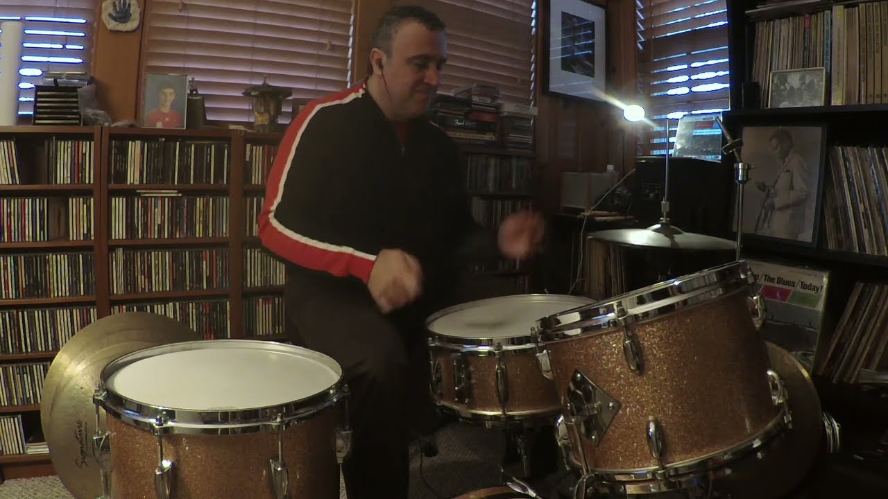 I GOT RHYTHM - JO JONES TRIO - DRUM COVER